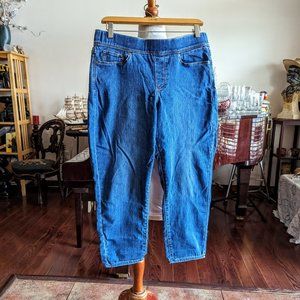 Levi's blue jean look leggings  Sz 29